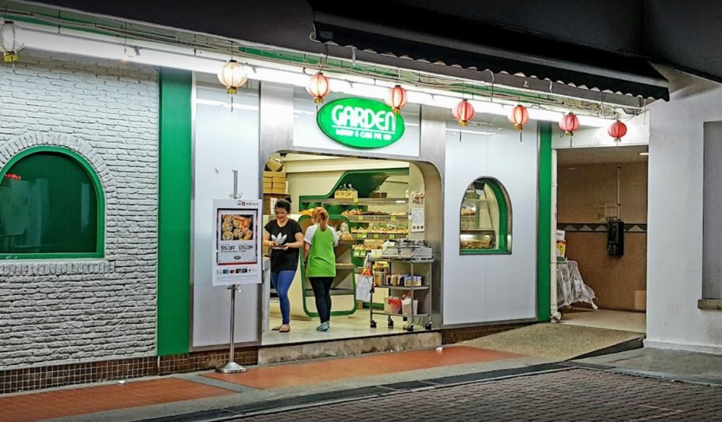 Garden pastry cake shop