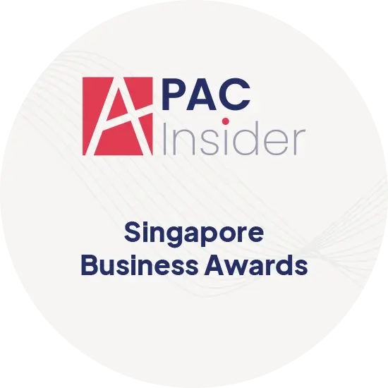 Award for Most Trusted Money Lender from Singapore Business Awards